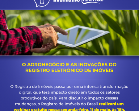 O agronegócio e as inovações do registro eletrônico de imóveis